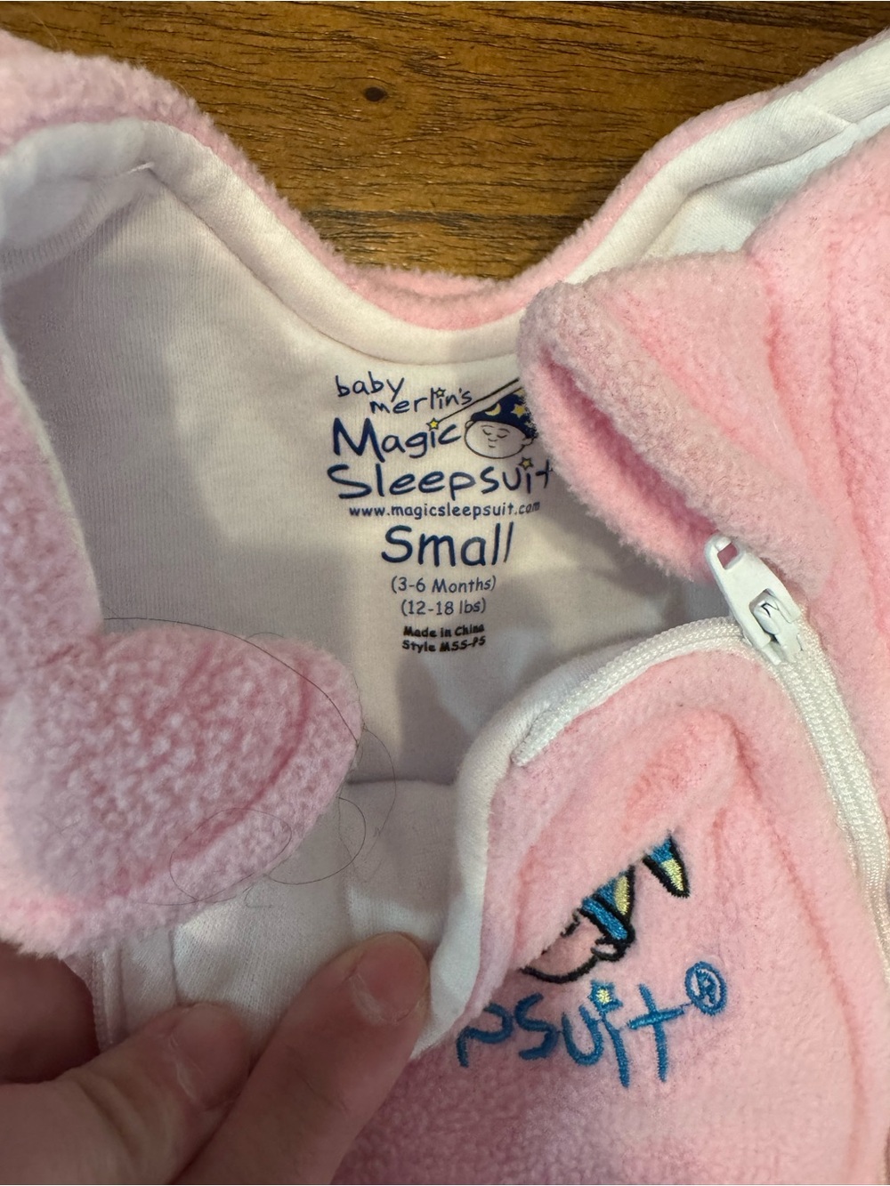 Baby Merlin Magic Sleepsuit - Picture 2 of 2